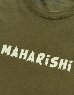 Short Sleeve T-Shirts*Maharishi 1006 Rabbit Bones T-Shirt Olive Og-107F