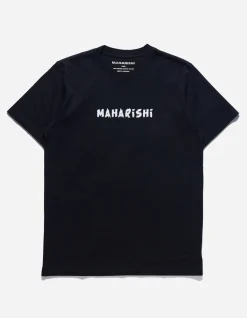 Short Sleeve T-Shirts*Maharishi 1006 Rabbit Bones T-Shirt Black