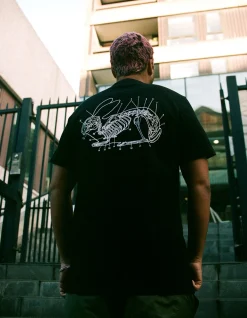 Short Sleeve T-Shirts*Maharishi 1006 Rabbit Bones T-Shirt Black