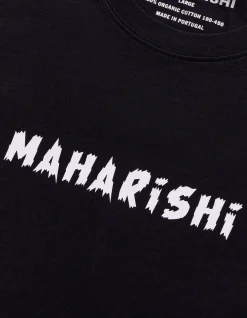 Short Sleeve T-Shirts*Maharishi 1006 Rabbit Bones T-Shirt Black