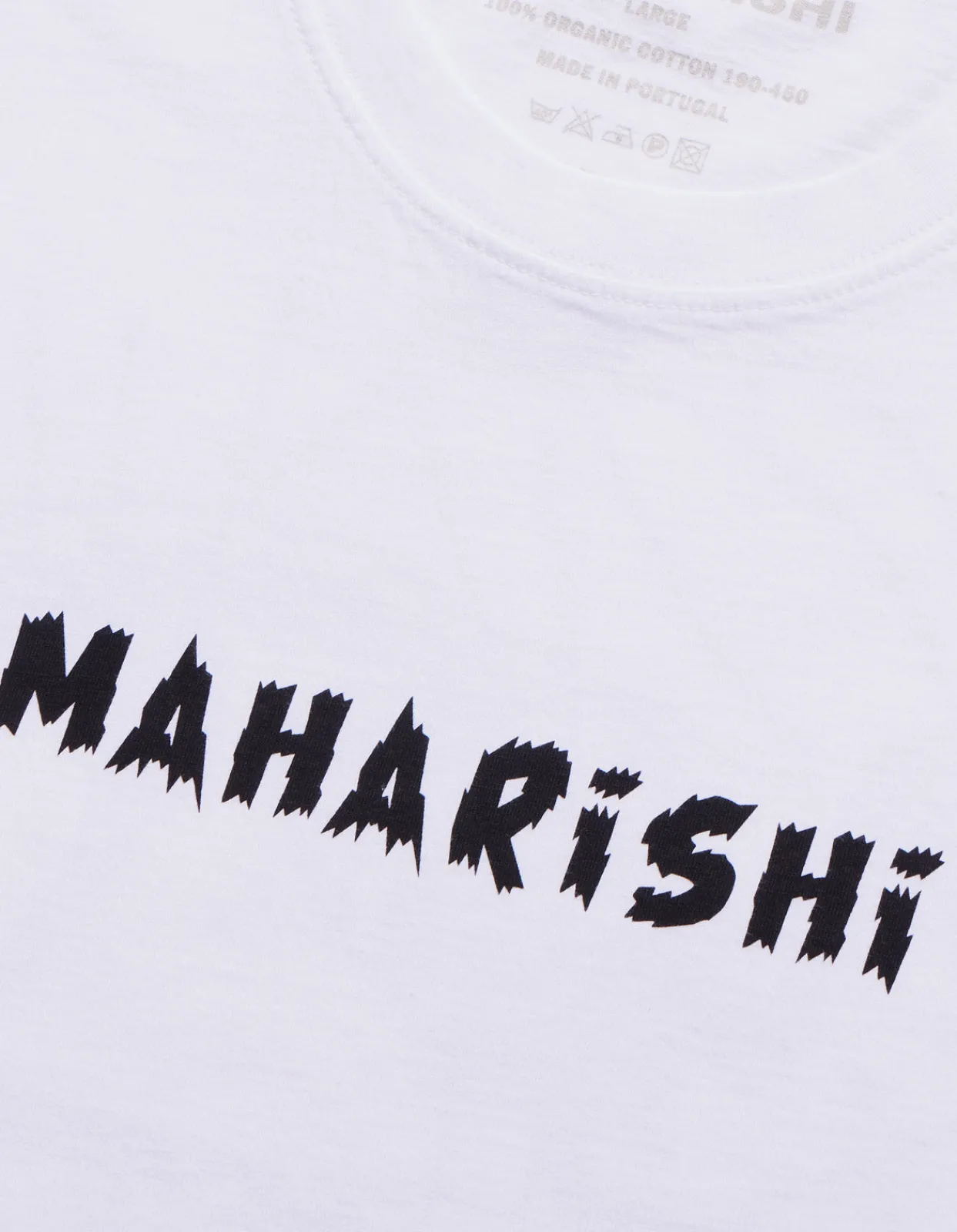 Short Sleeve T-Shirts*Maharishi 1006 Rabbit Bones T-Shirt White