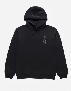 Hooded Sweats*Maharishi 1087 Reflective Dragon Hooded Sweat Black