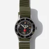 Lifestyle*Maharishi 9501 Riverine Diver 2.0 Watch Steel Silver