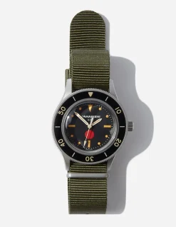 Lifestyle*Maharishi 9501 Riverine Diver 2.0 Watch Steel Silver