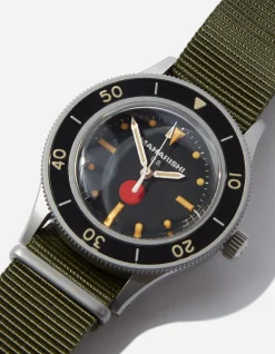 Lifestyle*Maharishi 9501 Riverine Diver 2.0 Watch Steel Silver