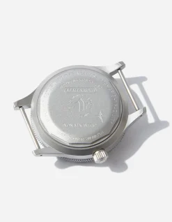 Lifestyle*Maharishi 9501 Riverine Diver 2.0 Watch Steel Silver