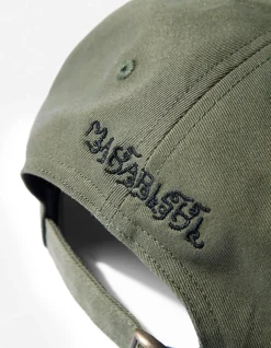 Hats And Scarves*Maharishi 1040 Sak Yant 6 Panel Cap Olive