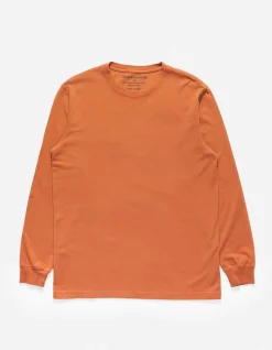 Long Sleeve T-Shirts*Maharishi 1032 Samurai Vs. Dragon L/S T-Shirt Rust