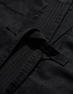 Kimonos*Maharishi 4587 Shinobi Hemp Kimono Black