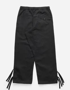 Track Pants*Maharishi 4590 Shinobi Hemp Track Pants Black