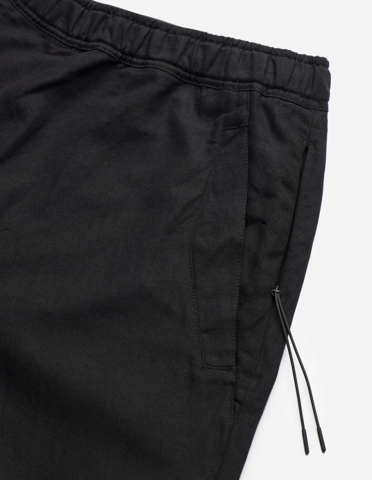 Track Pants*Maharishi 4590 Shinobi Hemp Track Pants Black