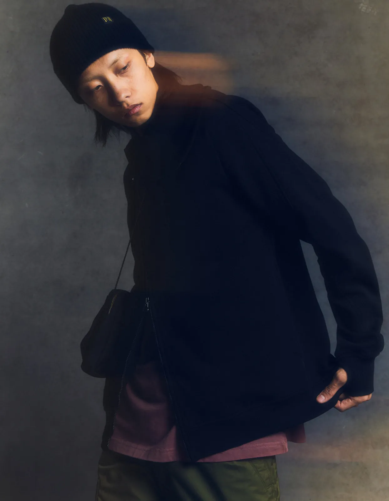 Hooded Sweats*Maharishi 4583 Shinobi Hooded Sweat Black