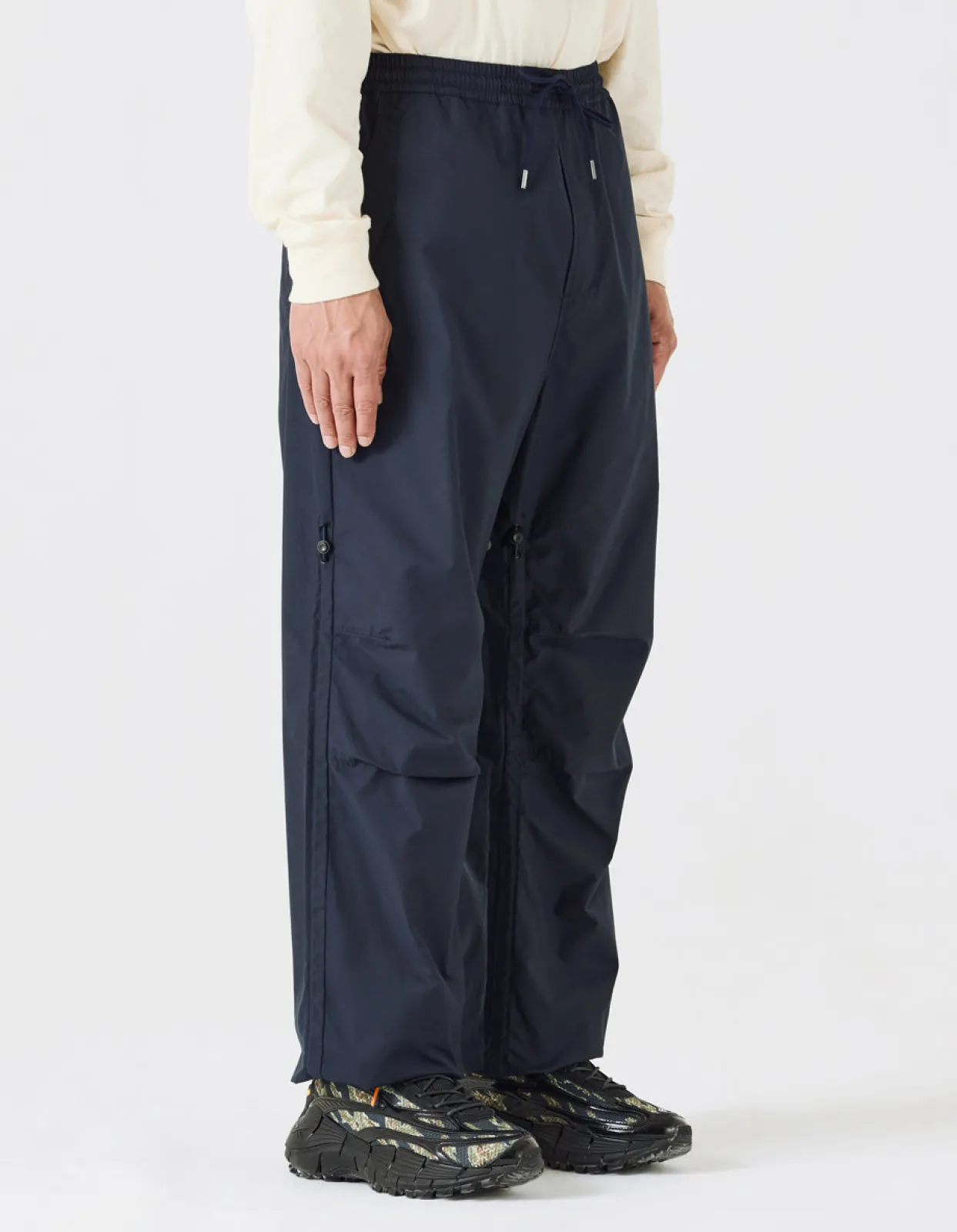 Track Pants*Maharishi 4296 Snocord® Loose Track Pants Navy