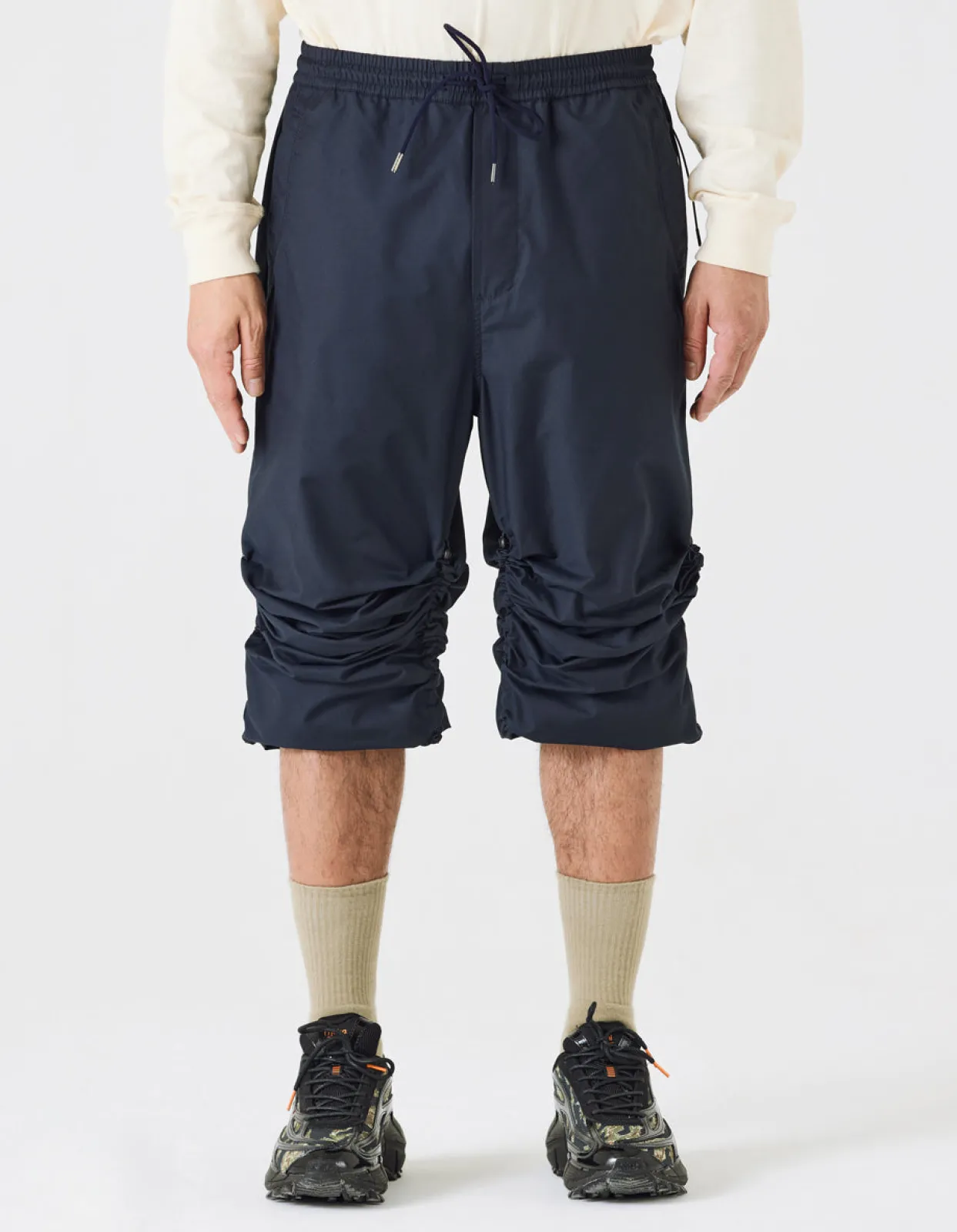 Track Pants*Maharishi 4296 Snocord® Loose Track Pants Navy