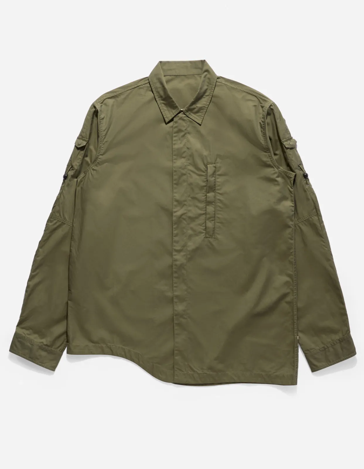 Shirts*Maharishi 4297 Snocord Travel Shirt Olive Og-107F