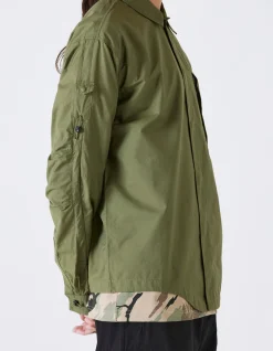 Shirts*Maharishi 4297 Snocord Travel Shirt Olive Og-107F