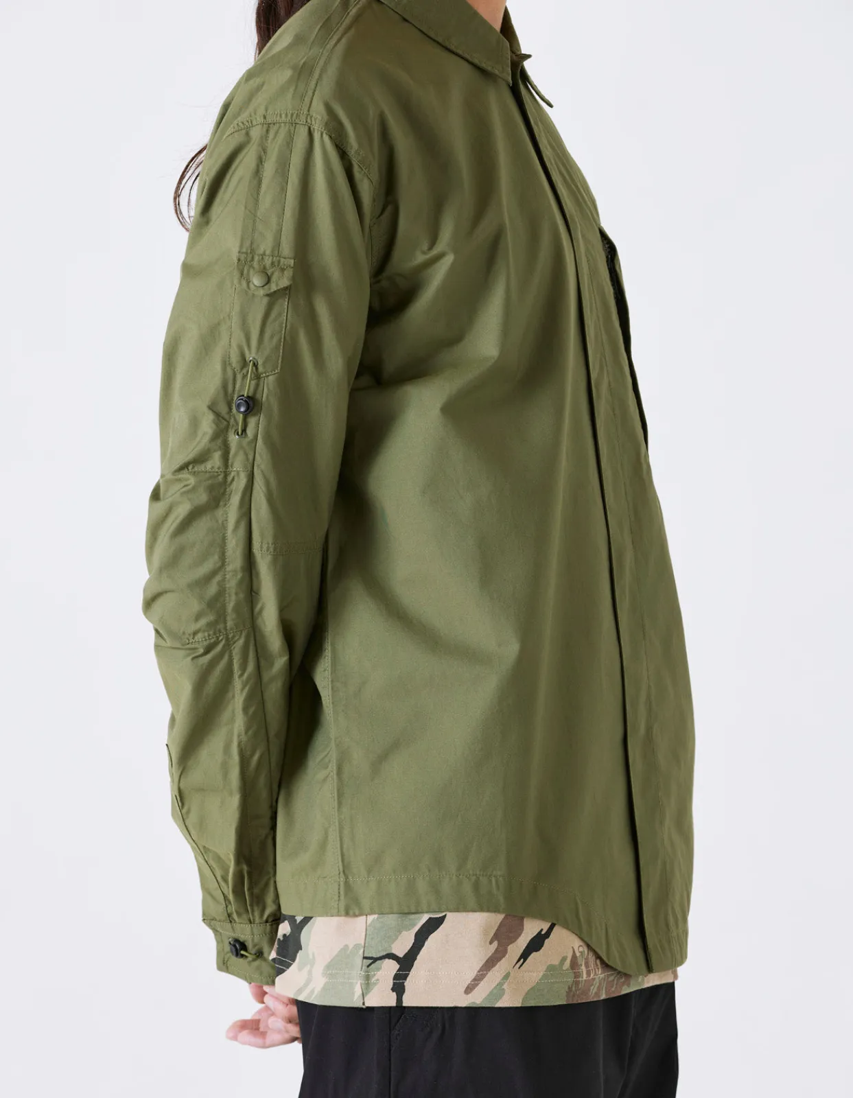 Shirts*Maharishi 4297 Snocord Travel Shirt Olive Og-107F