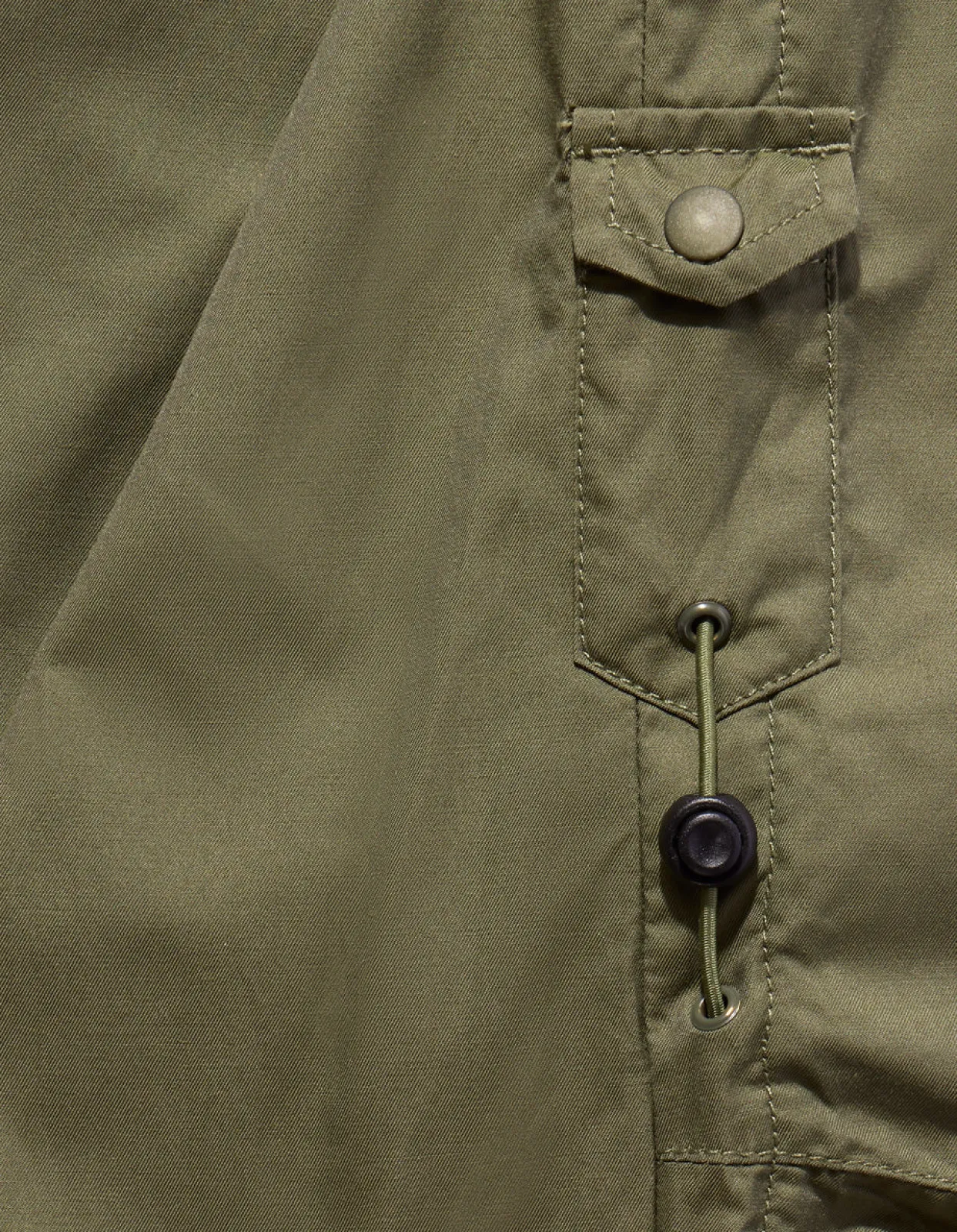 Shirts*Maharishi 4297 Snocord Travel Shirt Olive Og-107F