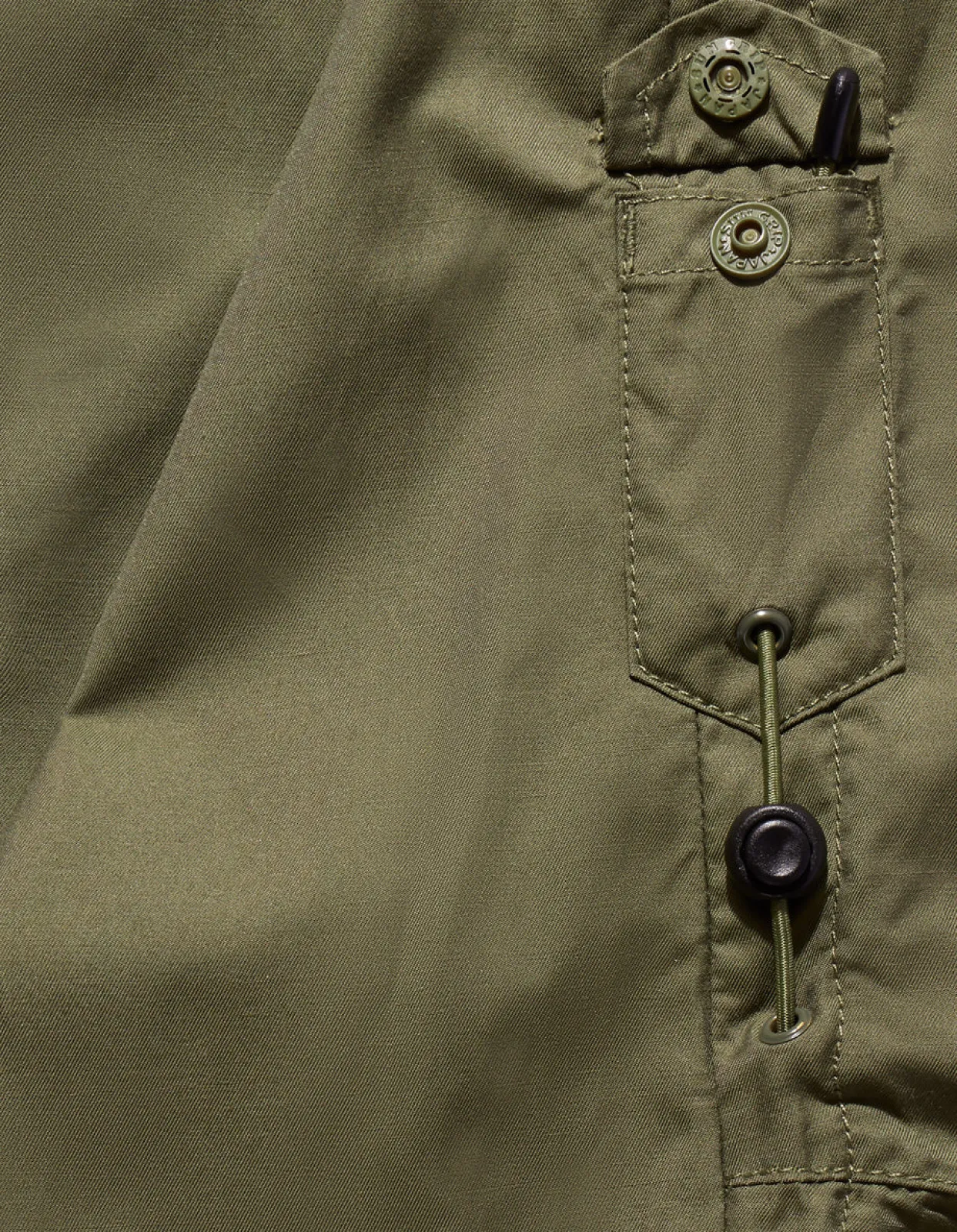 Shirts*Maharishi 4297 Snocord Travel Shirt Olive Og-107F