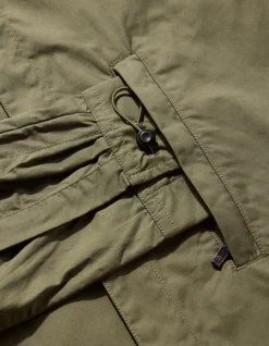 Shirts*Maharishi 4297 Snocord Travel Shirt Olive Og-107F
