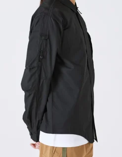 Shirts*Maharishi 4297 Snocord Travel Shirt Black