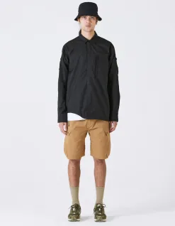 Shirts*Maharishi 4297 Snocord Travel Shirt Black