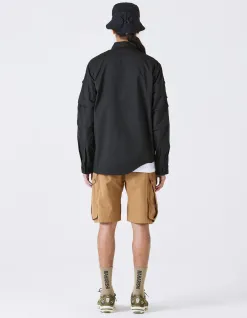 Shirts*Maharishi 4297 Snocord Travel Shirt Black