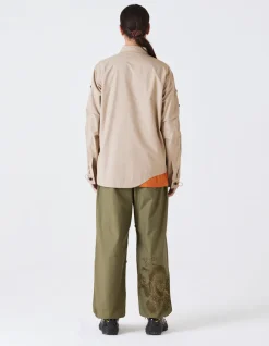 Shirts*Maharishi 4297 Snocord® Travel Shirt Sand