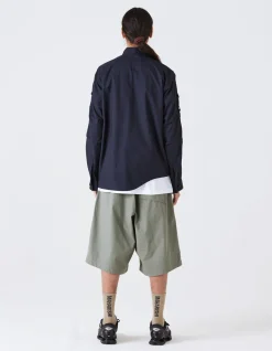 Shirts*Maharishi 4297 Snocord® Travel Shirt Navy