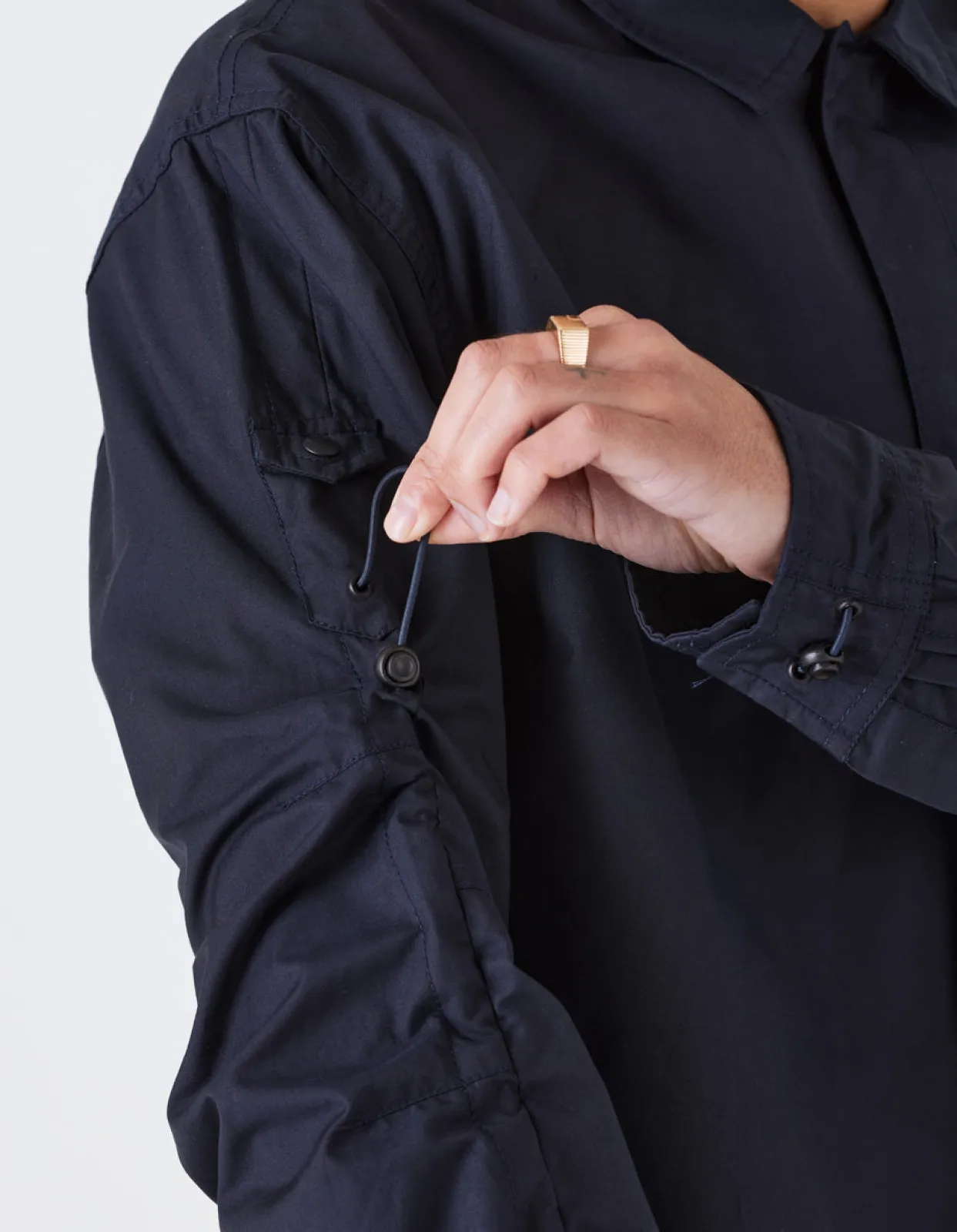 Shirts*Maharishi 4297 Snocord® Travel Shirt Navy