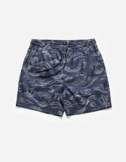 Swim Shorts*Maharishi 1021 Songkran Swim Shorts Navy