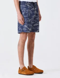 Swim Shorts*Maharishi 1021 Songkran Swim Shorts Navy
