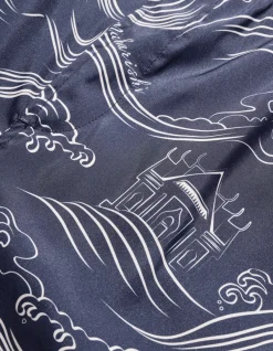 Swim Shorts*Maharishi 1021 Songkran Swim Shorts Navy