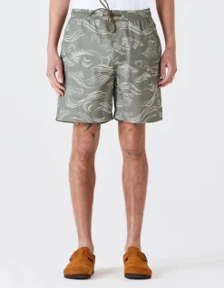 Swim Shorts*Maharishi 1021 Songkran Swim Shorts Olive