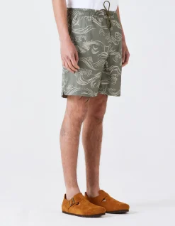 Swim Shorts*Maharishi 1021 Songkran Swim Shorts Olive