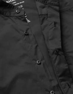 Shirts*Maharishi 4585 Stand Collar Shirt Black
