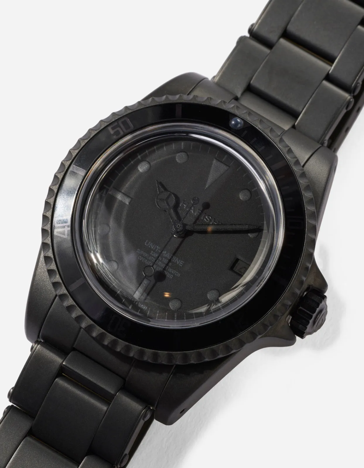 Lifestyle*Maharishi 1119 Stealth Marine Watch Black