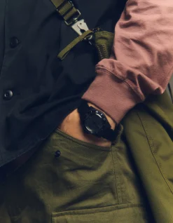 Lifestyle*Maharishi 1119 Stealth Marine Watch Black