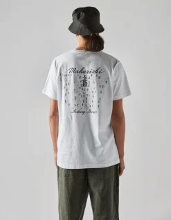 Short Sleeve T-Shirts*Maharishi 1073 Striking Point Organic T-Shirt White