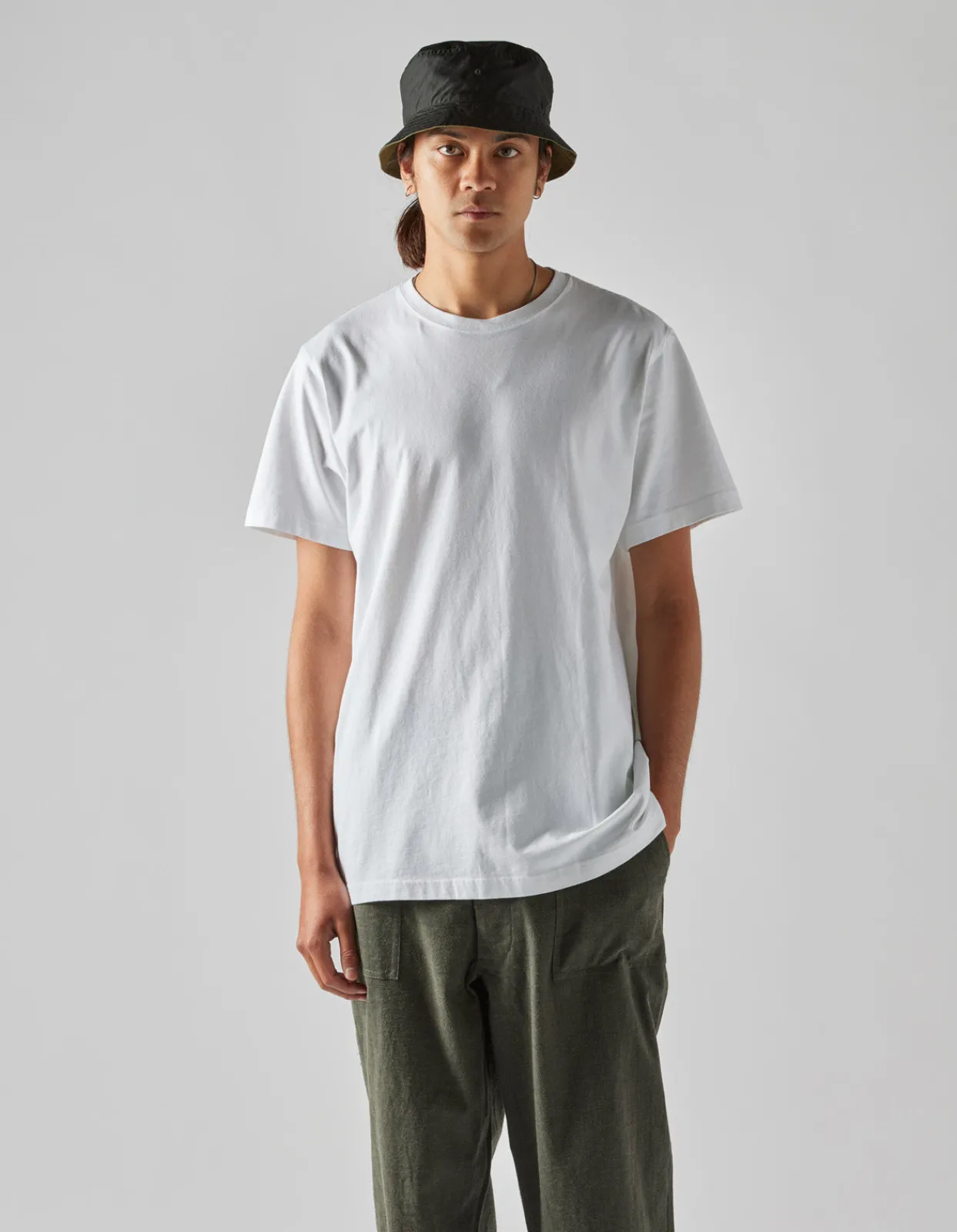Short Sleeve T-Shirts*Maharishi 1073 Striking Point Organic T-Shirt White