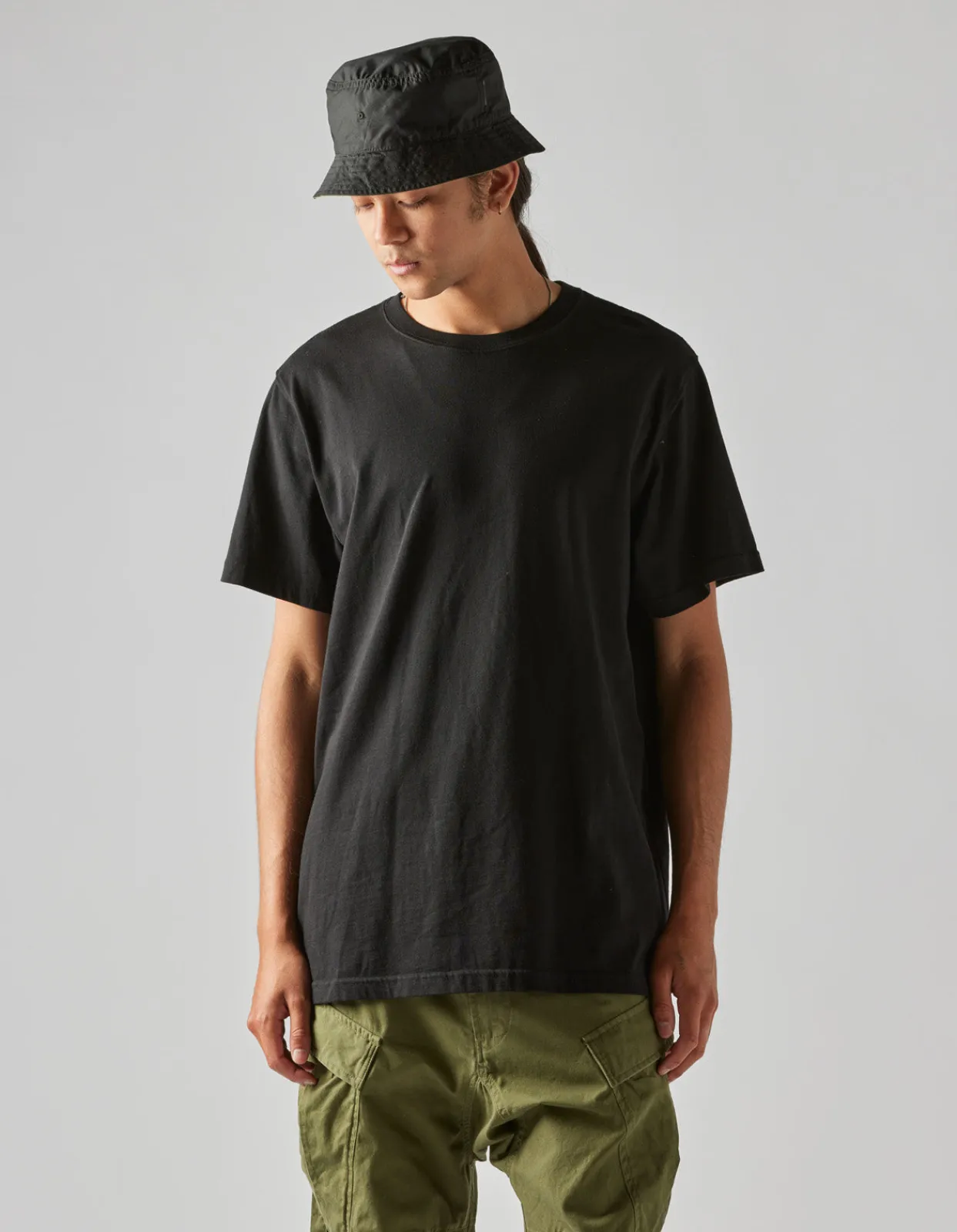 Short Sleeve T-Shirts*Maharishi 1073 Striking Point Organic T-Shirt Black