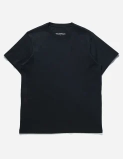 Short Sleeve T-Shirts*Maharishi 1073 Striking Point Organic T-Shirt Black