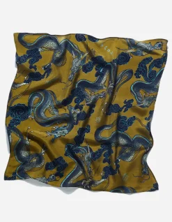 Hats And Scarves*Maharishi 4232 Thai Cloud Dragon Bandana Olive
