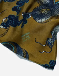 Hats And Scarves*Maharishi 4232 Thai Cloud Dragon Bandana Olive