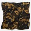 Hats And Scarves*Maharishi 4232 Thai Cloud Dragon Bandana Golden Black