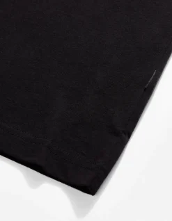 Short Sleeve T-Shirts*Maharishi 4218 Thai Cloud Embroidered T-Shirt Black/Tonal