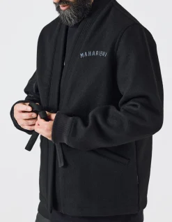 Kimonos*Maharishi 4211 Thai Dragon Stadium Kimono Black/Tonal