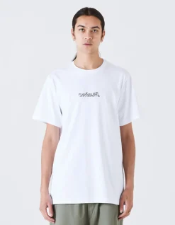 Short Sleeve T-Shirts*Maharishi 1018 Thai Script T-Shirt White