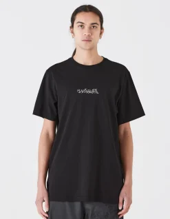 Short Sleeve T-Shirts*Maharishi 1018 Thai Script T-Shirt Black