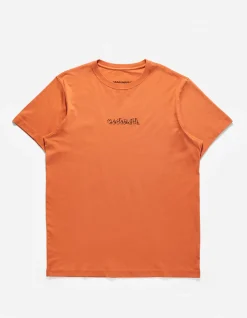 Short Sleeve T-Shirts*Maharishi 1018 Thai Script T-Shirt Rust